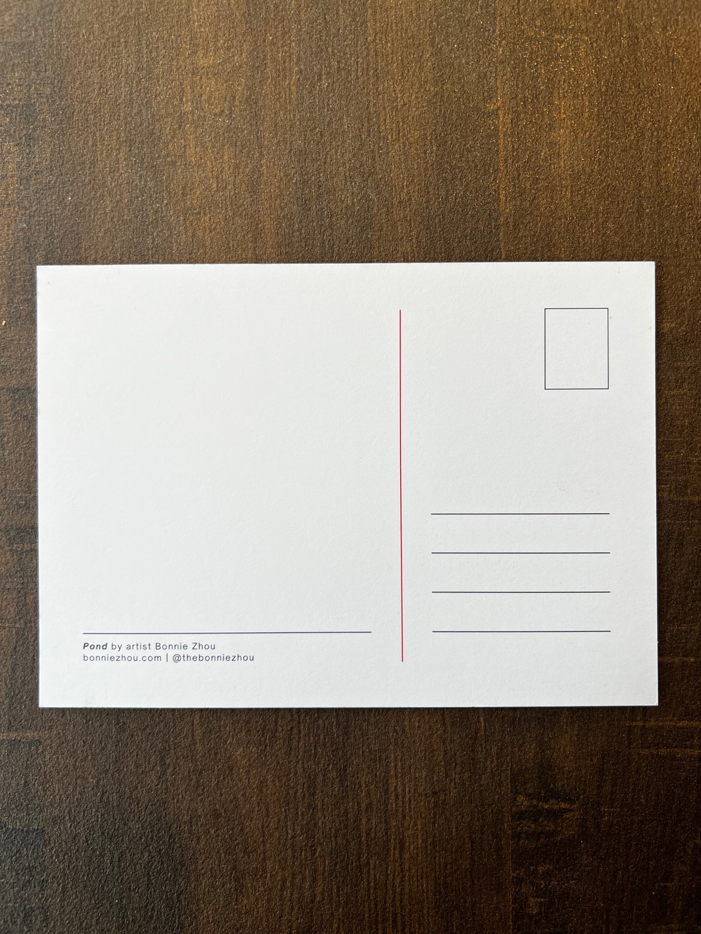 “Pond” Postcard