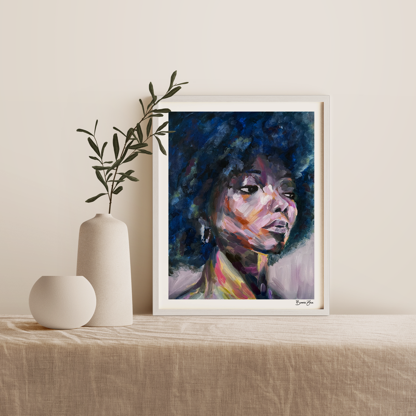 “Indigo” Art Print